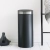 Kosz TOUCH BIN NEW 30L Matt Black / Matt Steel FPP